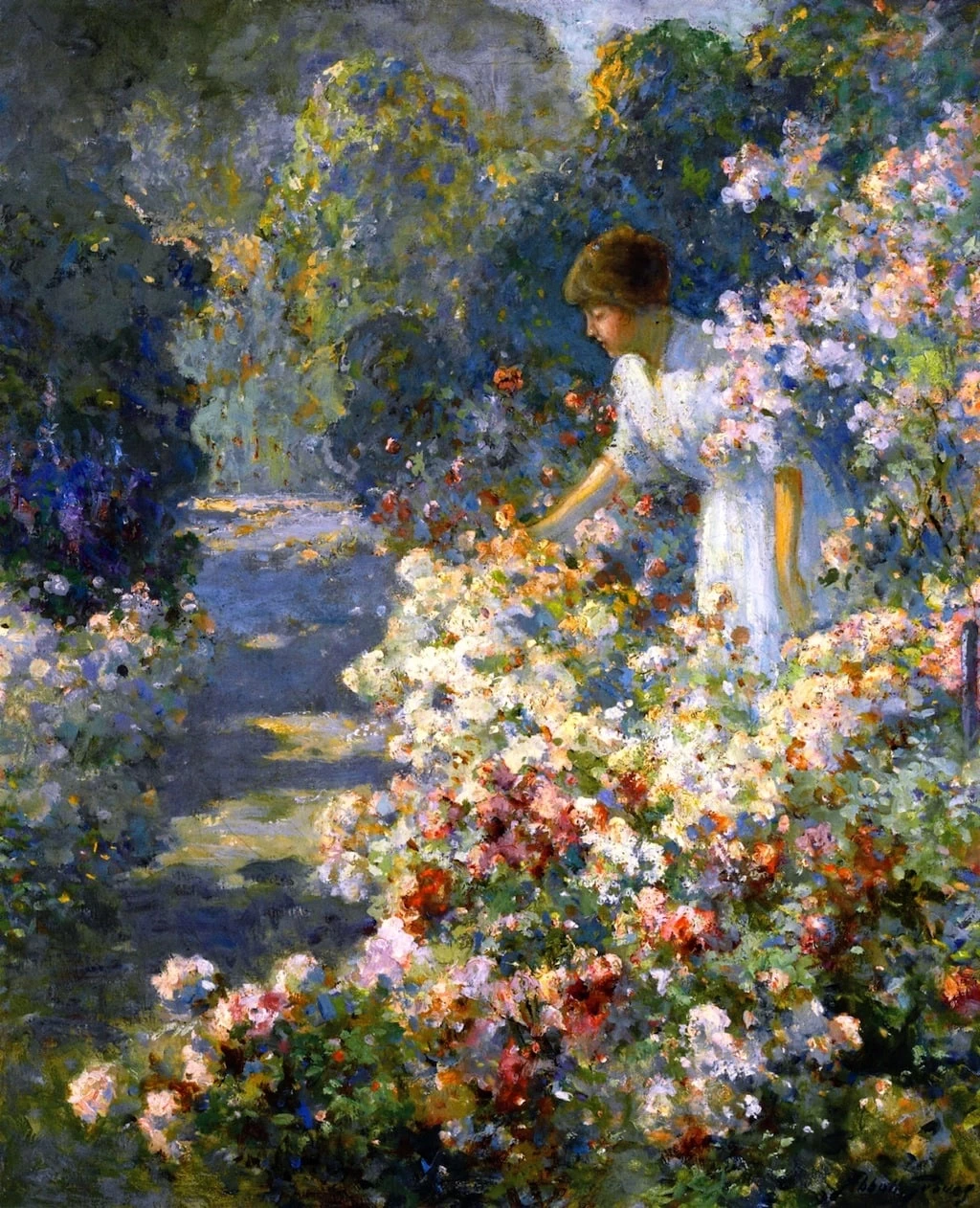 Abbott Fuller Graves-45-Mattina in giardino